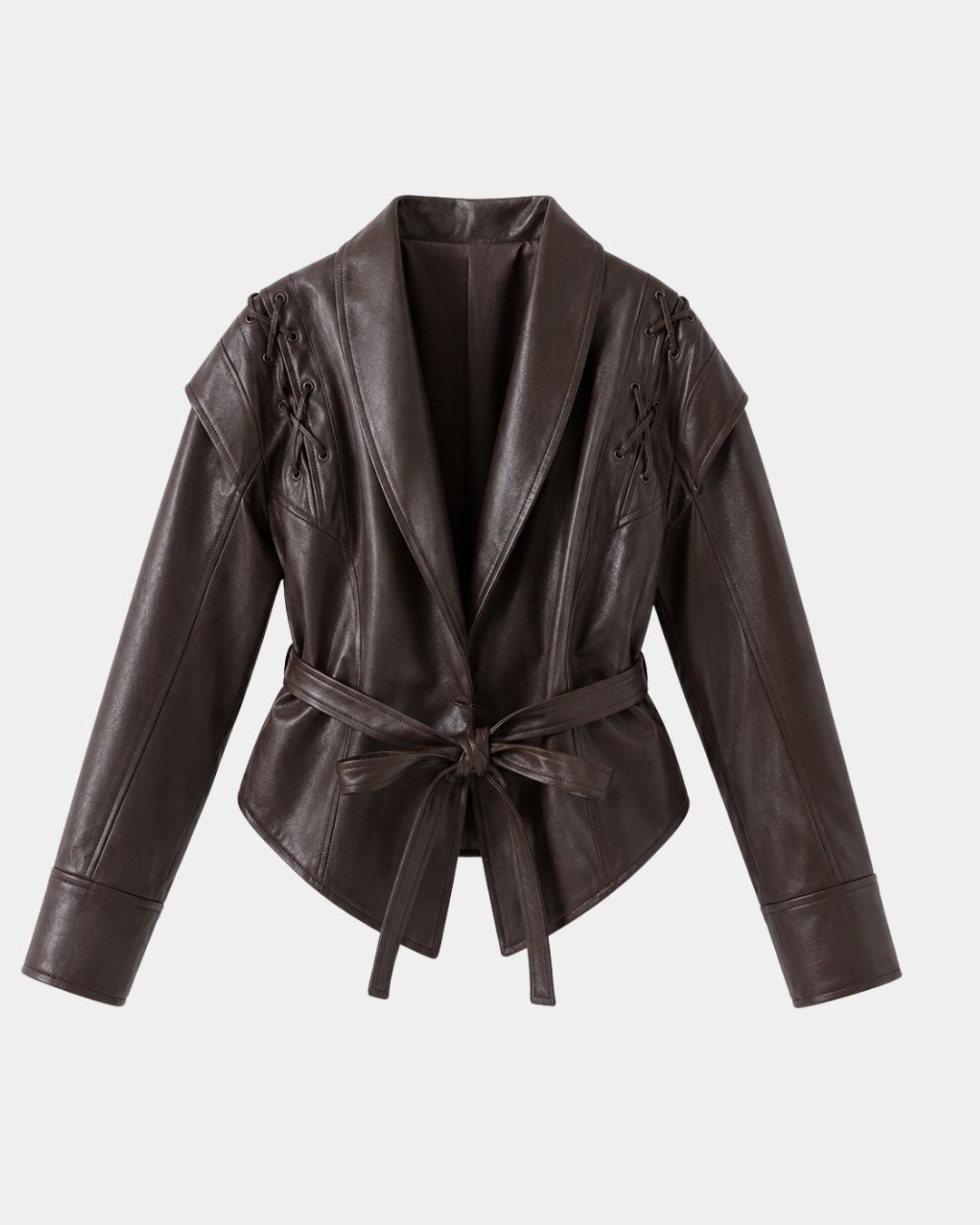 JOLYSSE | MANTEAU PORTA-FOLHAS SIMILI CUIR