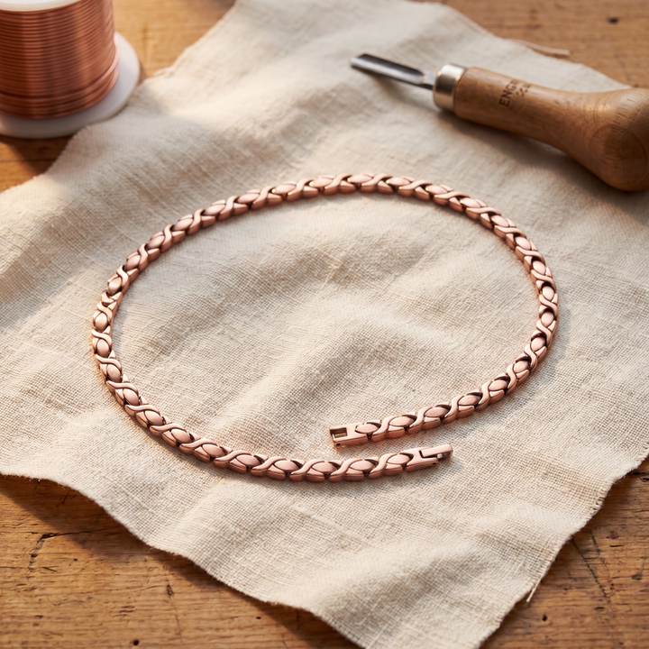 Cedro — Collier en bronze