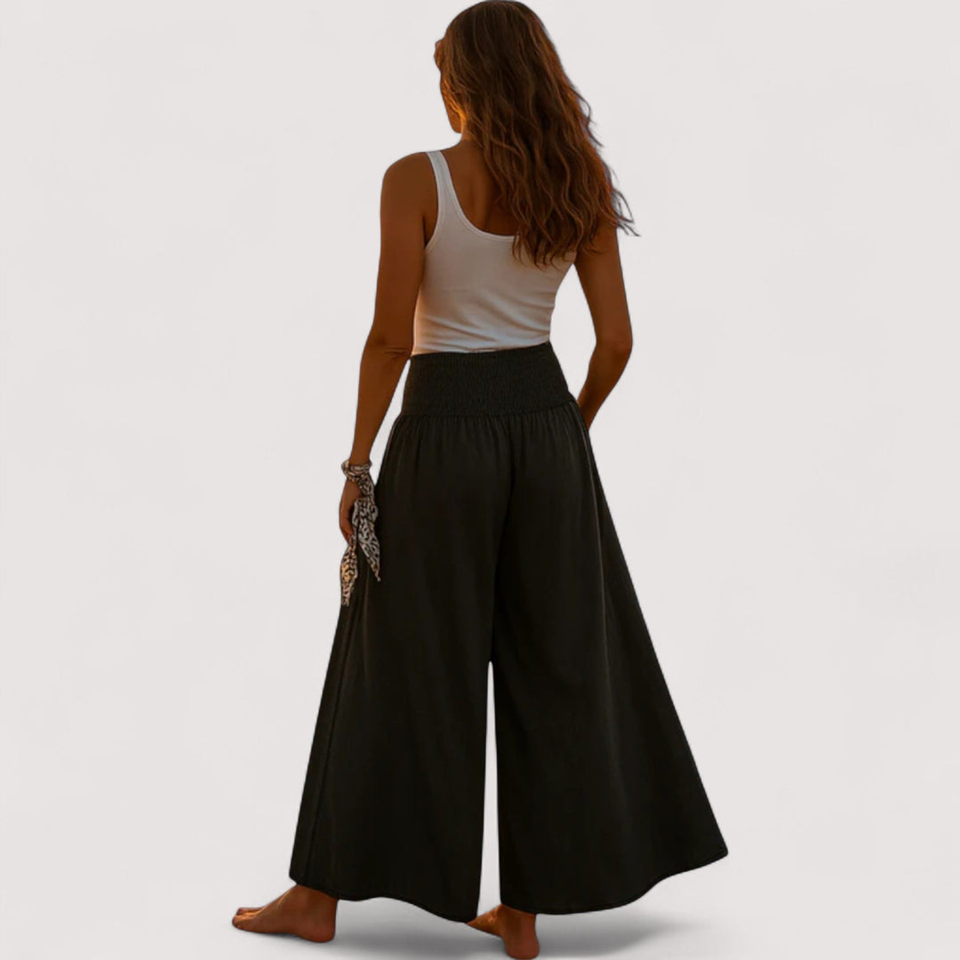 Merete - Pantalons taille haute