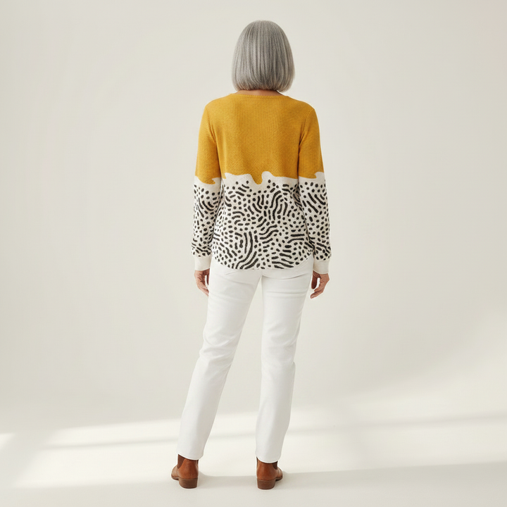 Odile - Blouse Pois Gaufrée
