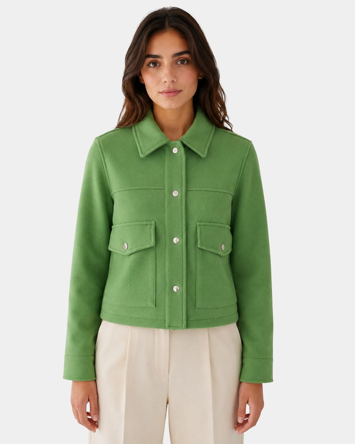 Laurence - Robe Courte Boutonnée