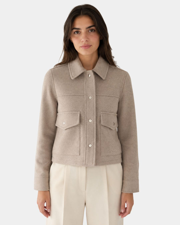Laurence - Robe Courte Boutonnée