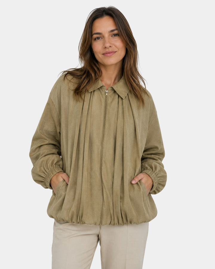 AGNÈSINE | BOMBER VINTAGE AMPLE