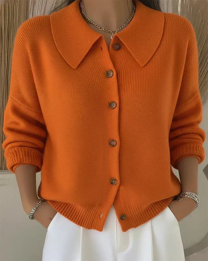 Vega | Veste Tricotée avec Col