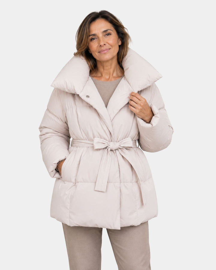 ALIXÈNE | VESTE MATELASSÉE CEINTURÉE