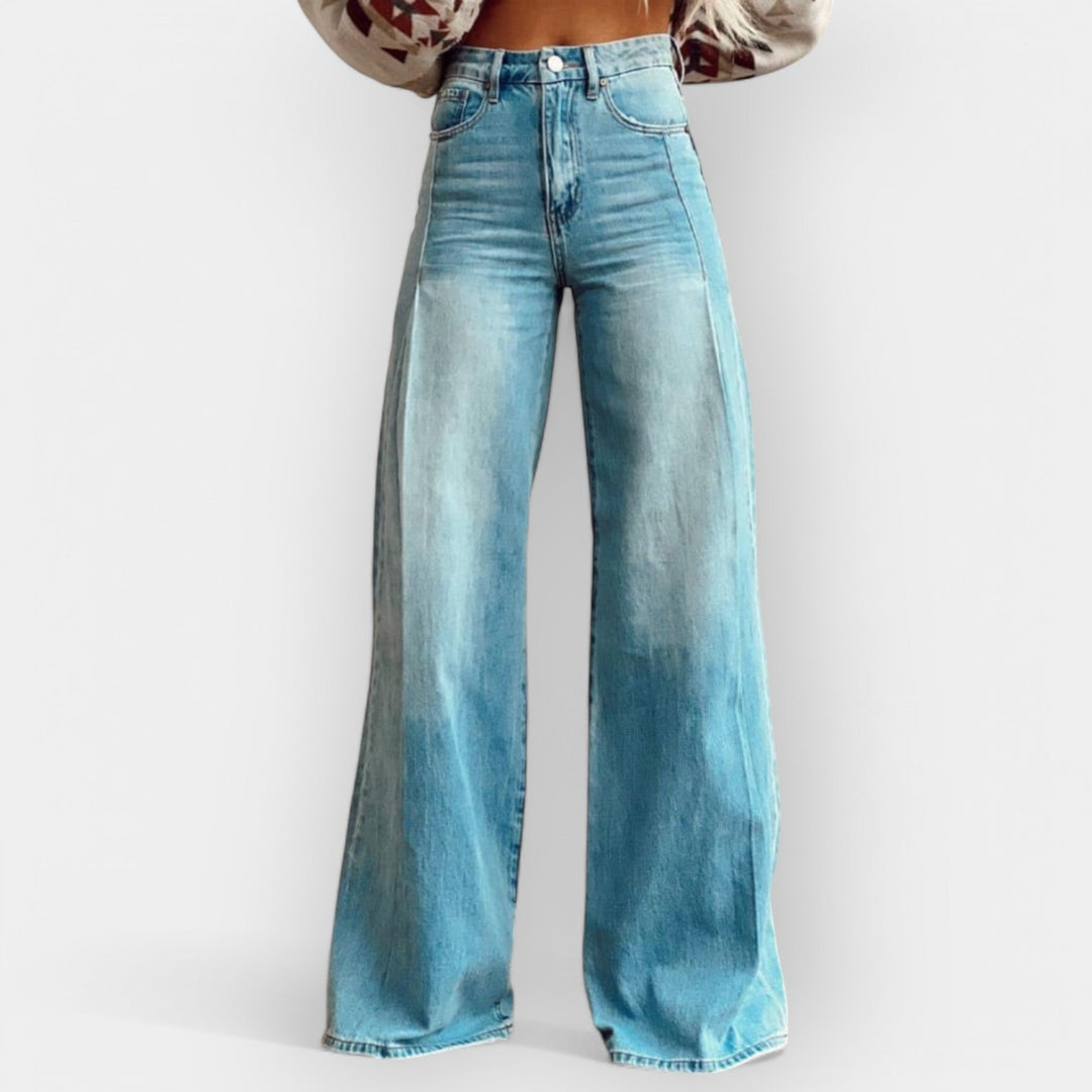 Elena - Pantalons design flare