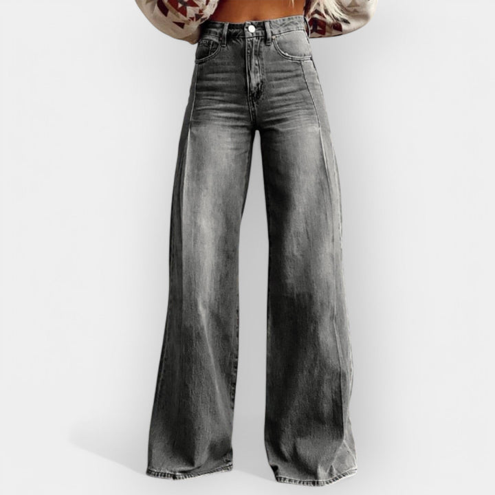 Elena - Pantalons design flare
