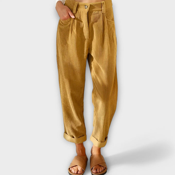 Jana - Pantalons en velours