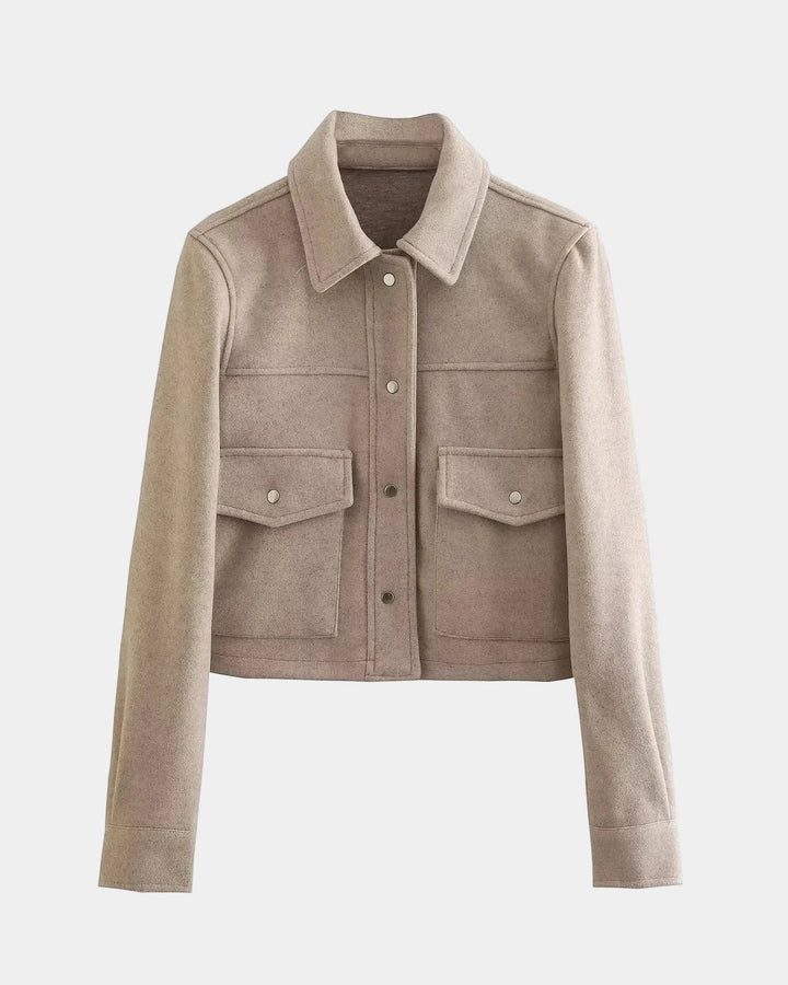 Laurence - Robe Courte Boutonnée
