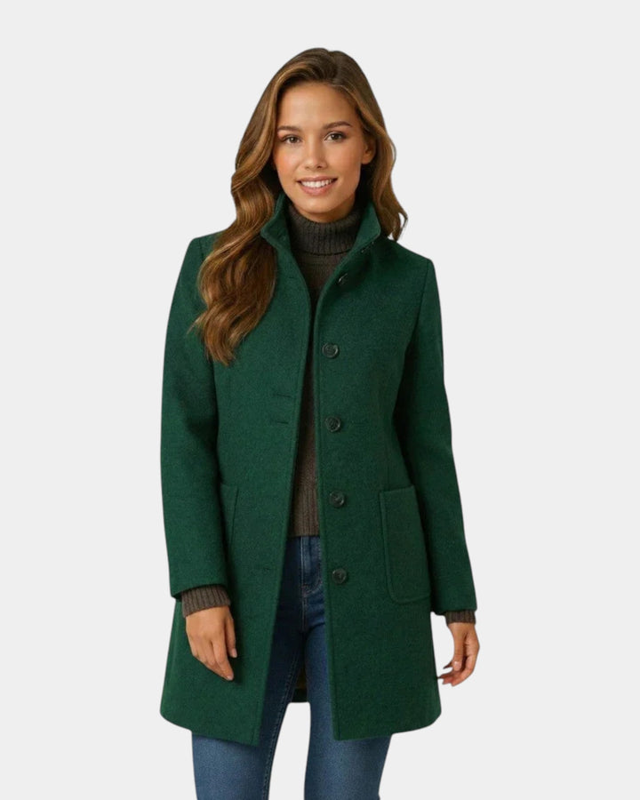 Anne - Manteau Élégant avec Boutons