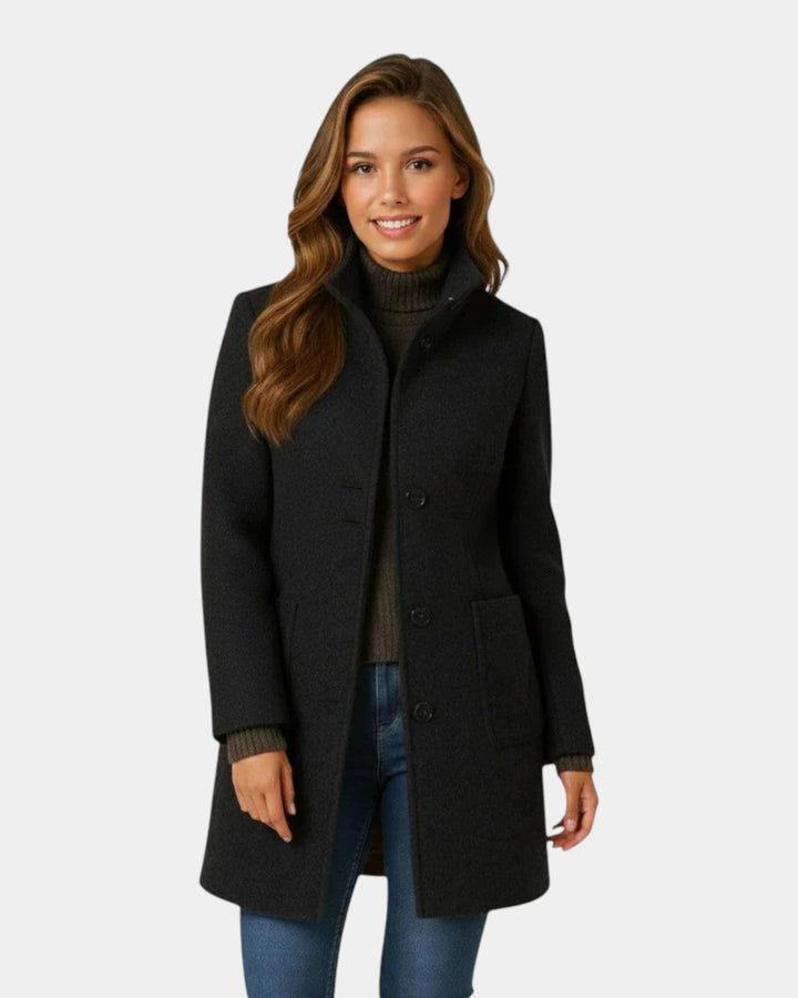 Anne - Manteau Élégant avec Boutons