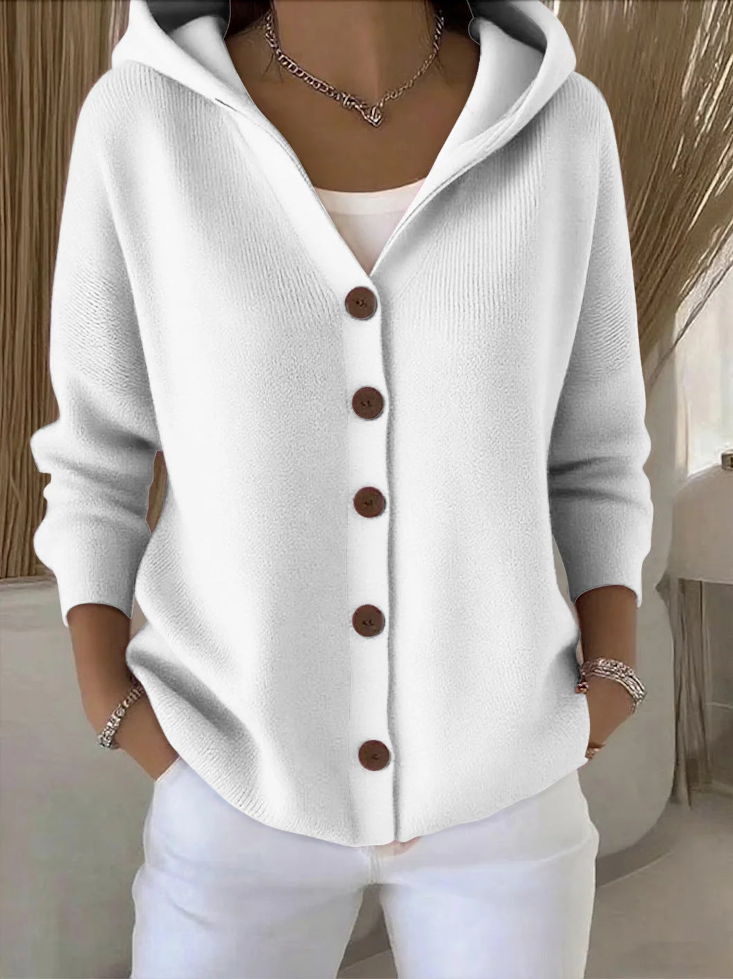 Rothio | Robe en Tricot avec Capuche