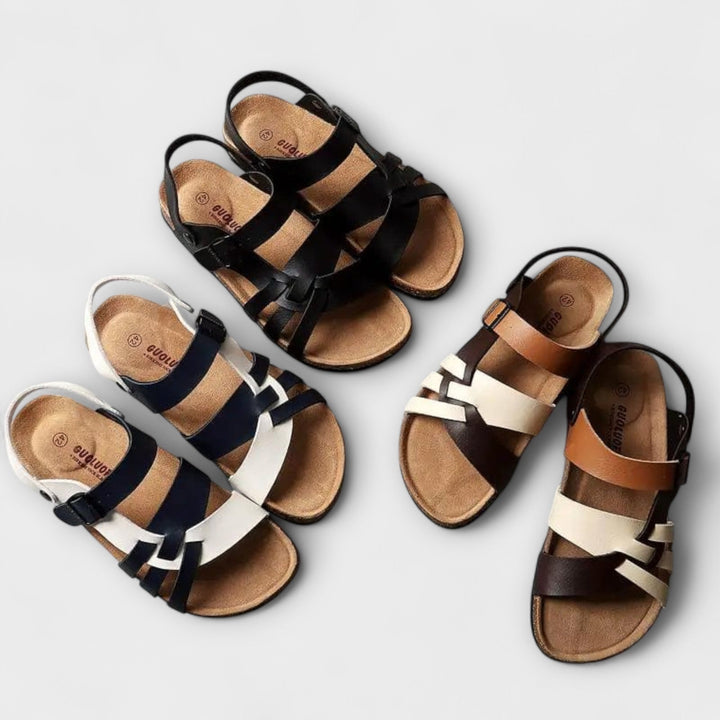 Martina - Sandales en Cuir de Luxe