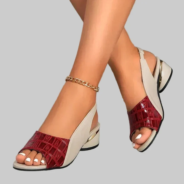 Gloria – Sandales Orthopédiques Élégantes