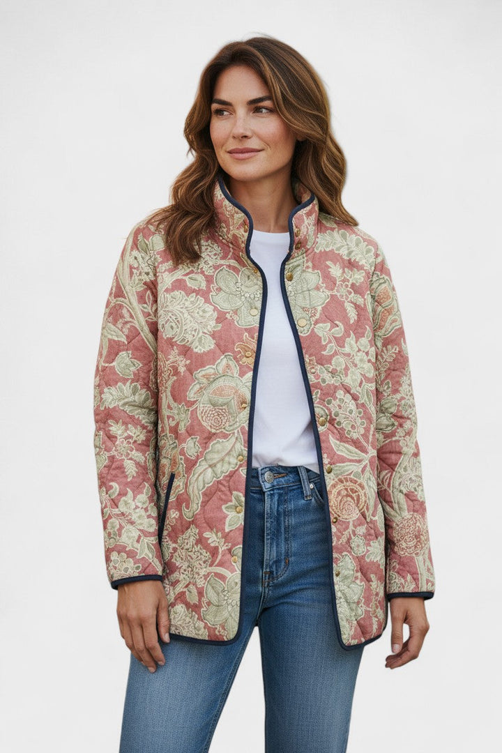 Yvette - Veste Matelassée Cachemire