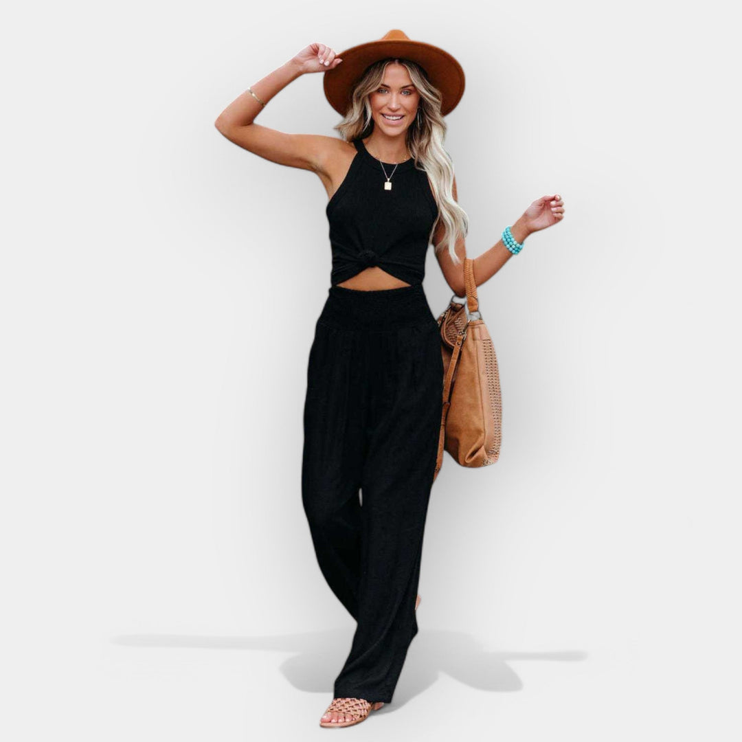 Elda - Pantalons larges élégants