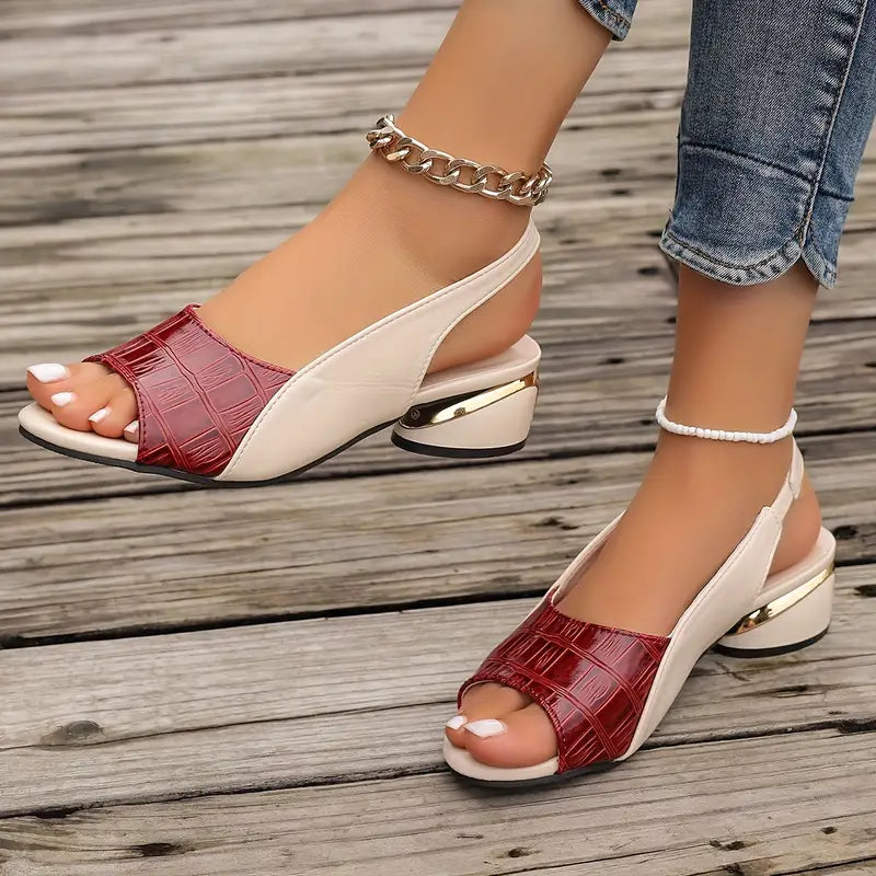 Gloria – Sandales Orthopédiques Élégantes