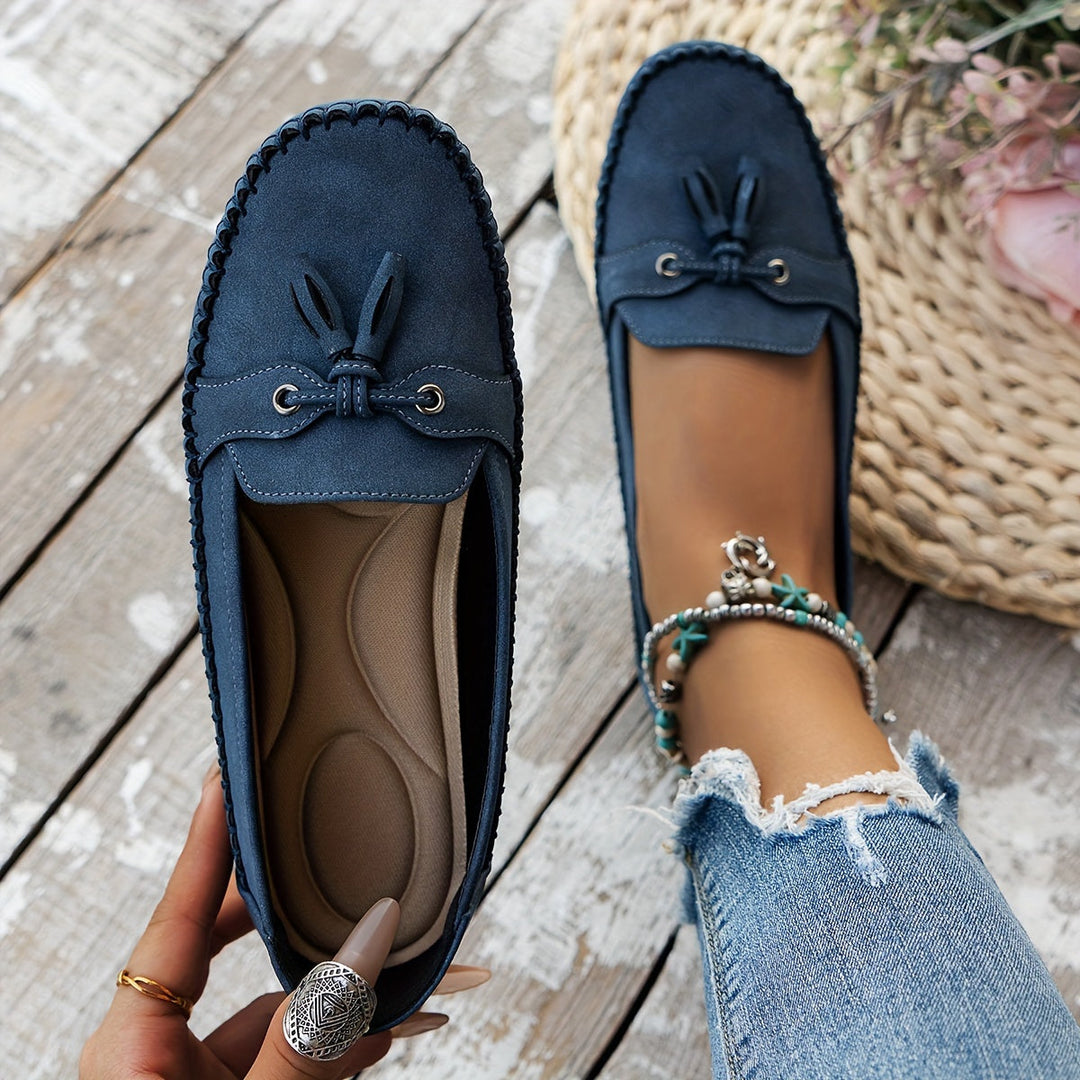 Nadine - Mocassins classiques avec détail de franges