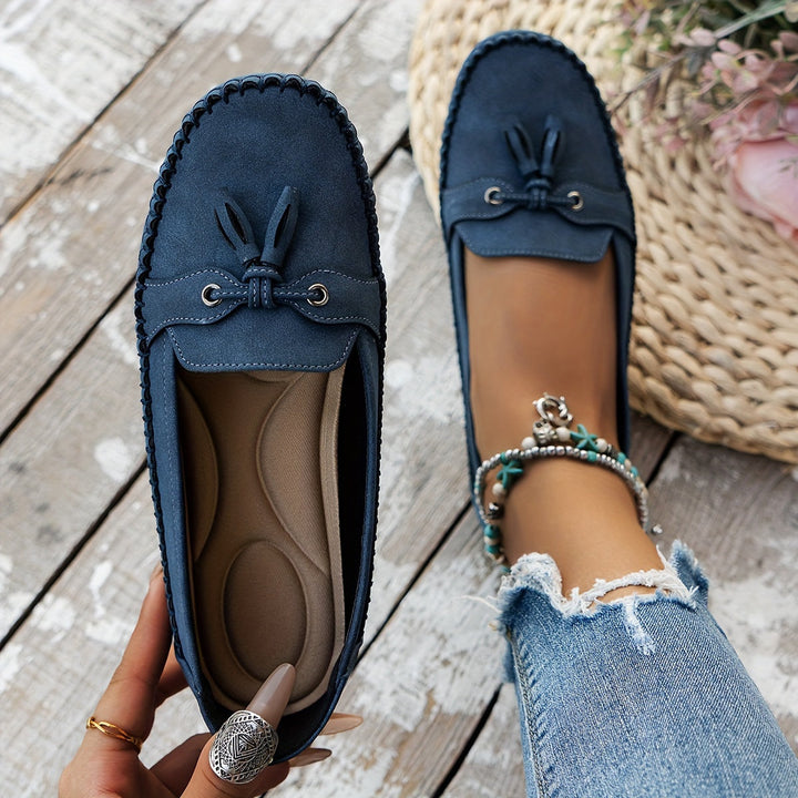Nadine - Mocassins classiques avec détail de franges
