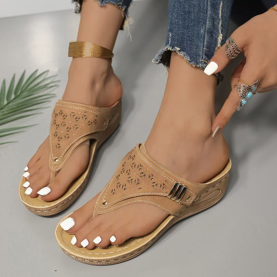Maja - Sandales anatomiques avec plateforme