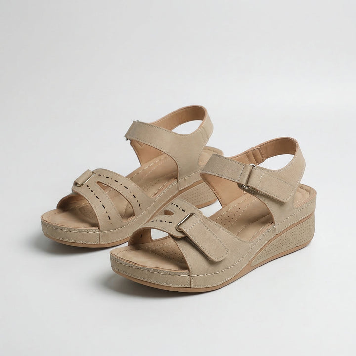 Sandy - Sandales orthopédiques confortables avec talon