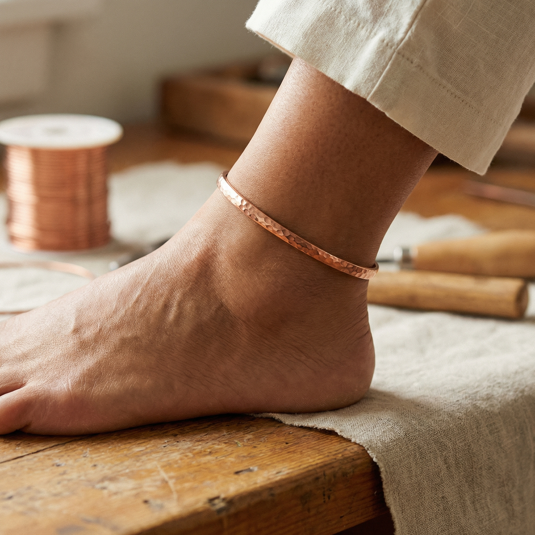 Anneau de Pied en Cuivre