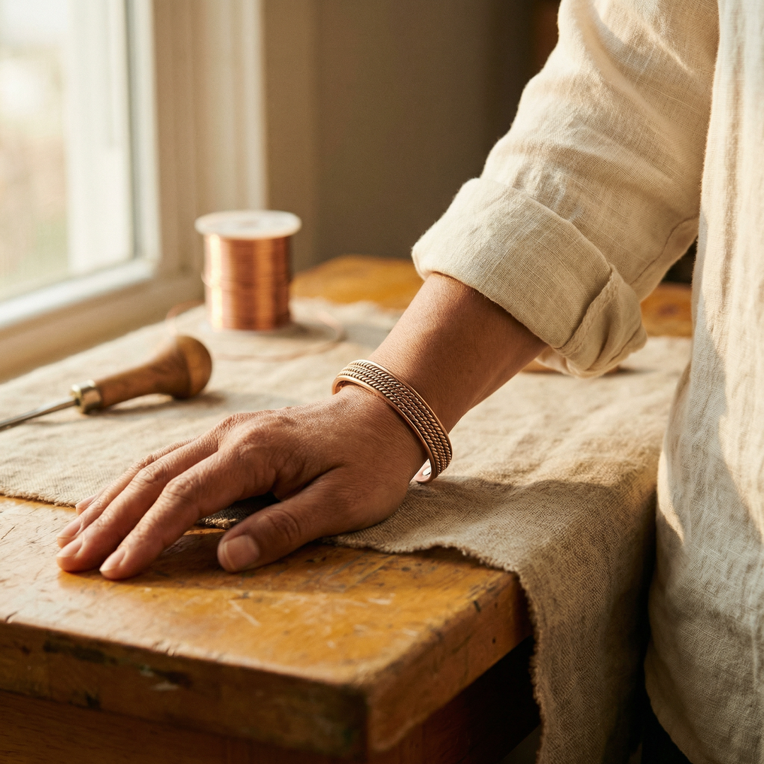 Bracelet en Cuivre Artisanal