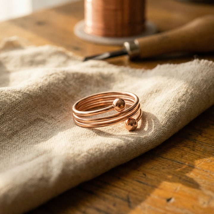 Bague en Cuivre Pur