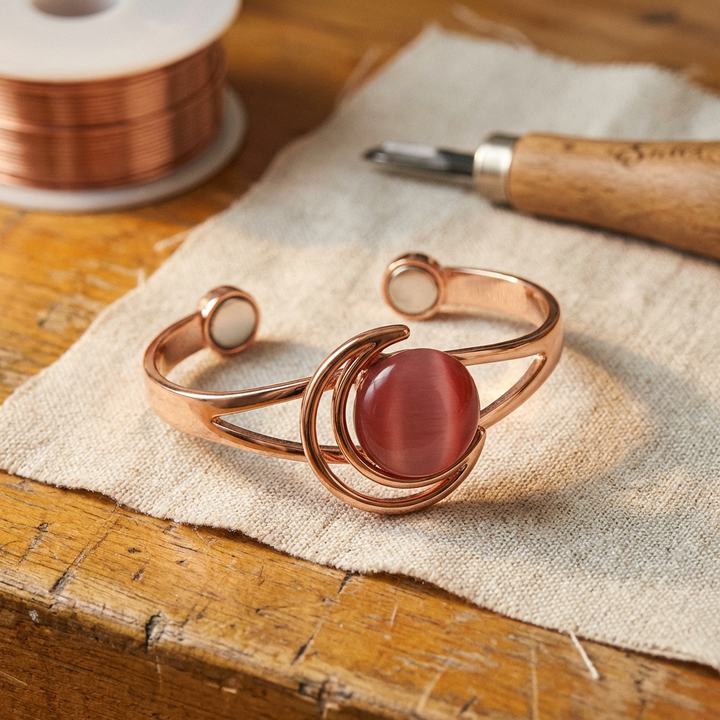 Bracelet en Cuivre Rose