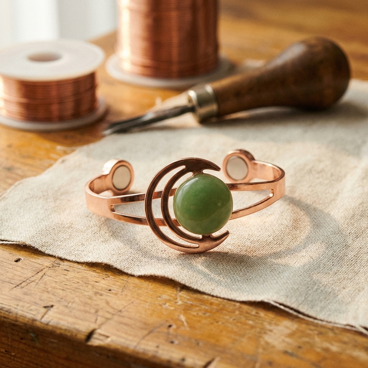 Bracelet en Cuivre Vert