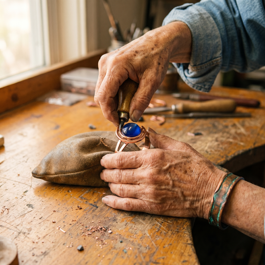 Bracelet Sphère en Cuivre