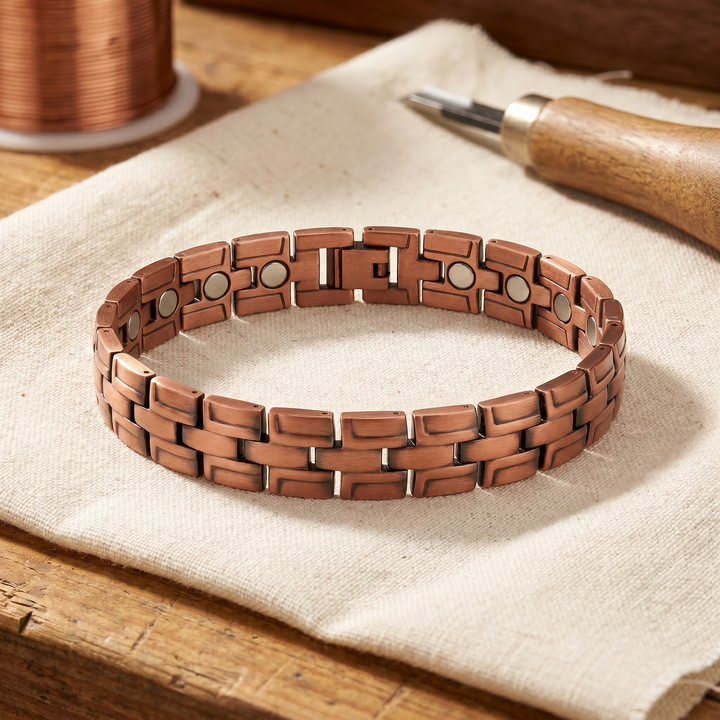 Bracelet Masculine en Cuivre Gors