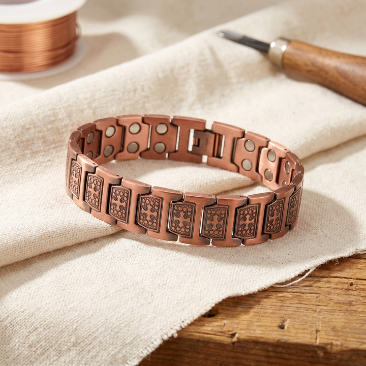 Gale — Bracelet masculin en cuivre
