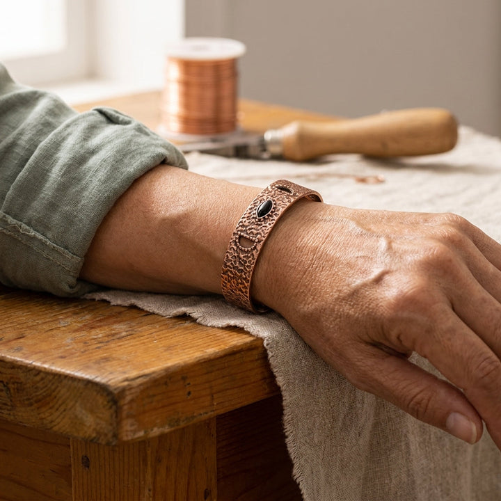 Bracelet en Cuivre Nebuleux