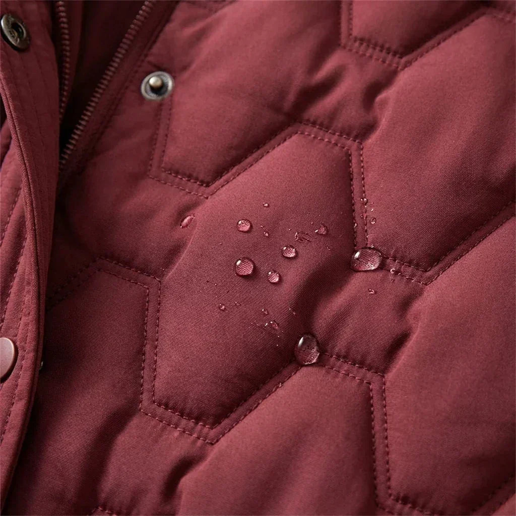 BRISEIDA | MANTEAU DOUTOUNE LONG AVEC CAPUCHE