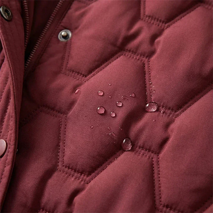 BRISEIDA | MANTEAU DOUTOUNE LONG AVEC CAPUCHE