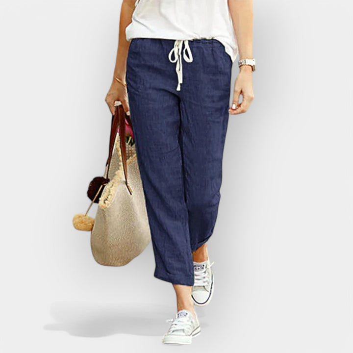 Celina - Pantalons en coton